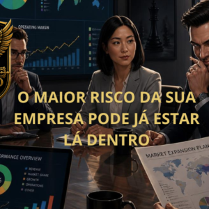 🚨 O MAIOR RISCO DA SUA EMPRESA PODE JÁ ESTAR LÁ DENTRO.